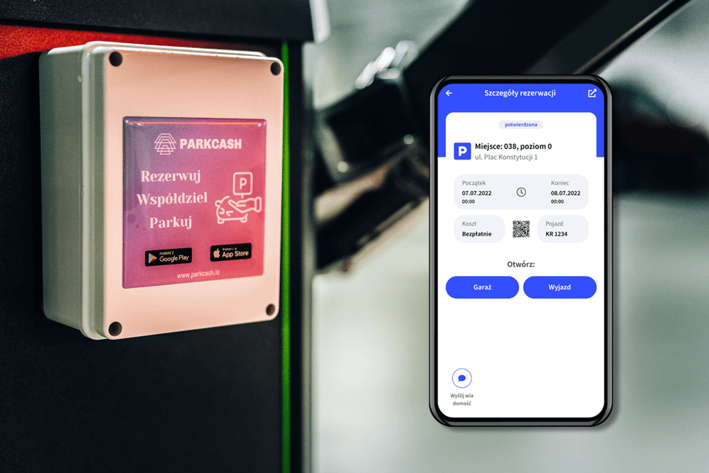 Mobilny Pilot ParkCash SIM/Bluetooth